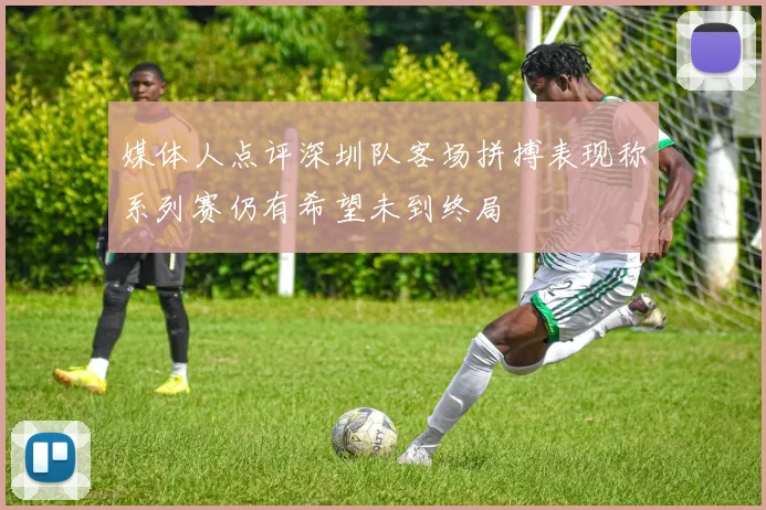 媒体人点评深圳队客场拼搏表现称系列赛仍有希望未到终局